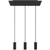 Image de Creative Cables Suspension Luminaire Rectangular Rose-one Xxl Tub E14 3 Falls With Bulbs One Size