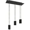 Image de Creative Cables Suspension Luminaire Rectangular Rose-one Xxl 6 Falls With Bulbs