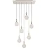 Image de Creative Cables Suspension Luminaire Rose-one Xxl 7 Falls With Light Bulb