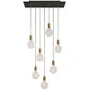 Image de Creative Cables Suspension Luminaire Rose-one Xxl 7 Falls With Light Bulb