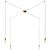 Image de Creative Cables Suspension Luminaire Spider 4 Falls