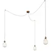 Image de Creative Cables Suspension Luminaire Spider Drop 3 Falls