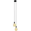Image de Creative Cables Suspension Luminaire Multiple 2 Falls With Light Bulb