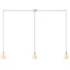 Image de Creative Cables Suspension Luminaire Spider 3 Falls With Light Bulb