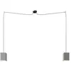Image de Creative Cables Suspension Luminaire Spider Cube 2 Falls With Bulbs