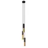 Image de Creative Cables Suspension Luminaire Multiple Tub-e14 3 Falls With Bulbs