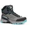 Image de Scarpa - Rush Trek GTX Wmn - Chaussures randonnée femme Midgray / Aqua - 39.5