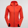 Image de La Sportiva - Descender Storm Jkt - Veste imperméable femme Cherry Tomato - S