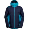 Image de La Sportiva - Discover Shell Jkt M - Veste imperméable homme Deep Sea / Tropic Blue - S