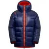 Image de La Sportiva - Olympus Tech Down Parka - Doudoune homme Deep Sea / Cherry Tomato - L