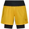 Image de La Sportiva - Ultra Distance Shorts M - Short trail homme Yellow / Black - S