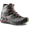 Image de La Sportiva - Ultra Raptor II Mid Leather Woman GTX - Chaussures randonnée femme Charcoal / Cerise - 40