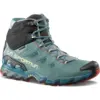Image de La Sportiva - Ultra Raptor II Mid Leather Woman GTX - Chaussures randonnée femme Juniper / Carbon - 41.5