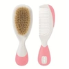 Image de Brosse et Peigne Rose