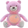 Image de Firt Dreams - Peluche Ourson Projecteur Baby Bear Rose