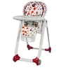 Image de Chaise haute Polly Progres5 Cherry Blanc et Rouge