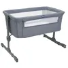 Image de Chicco Next2Me Essential Lit Bébé Cododo, Berceau Bébé Cododo, Compatible avec Plusieurs Lits, Réglable en Hauteur, Bonne Circulation de l’air, Matelas et Sac Inclus, 0-6 Mois, Gris en occasion ou reconditionné