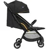 Image de Poussette Glee Unven - 4 roues - Noir