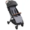 Image de Chicco Glee Poussette légère, pratique et légère, fermeture automatique, siège large et confortable, roues de haute qualité, dossier réglable, canopy solaire, jusqu'à 22 kg, Gris en occasion ou reconditionné