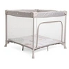 Image de Parc bébé pliable ouvert Open Woodland gris blanc avec sac et ouverture zippée