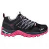 Image de CMP - Rigel Low Wmn WP - Chaussures randonnée femme Antracite / Fuxia - 36