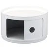 Image de Kartell Componibili, Conteneur 1 élément, Blanc, Base ronde en occasion ou reconditionné
