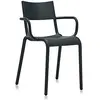 Image de Kartell Generic A, Set de 2 Chaises, Noir, 52,5 x 52 x H 79 cm en occasion ou reconditionné