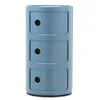 Image de Kartell Componibili, Meuble Conteneur 3 éléments, Bleu Ciel en occasion ou reconditionné