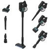 Image de Hoover HF410P Aspirateur Balai sans Fil, Puissant 42AW, Ultra-Maniable à 360°, Tous Types de sols, Brosse Anti-Twist avec éclairage LED, Mini Turbobrosse LED Spécial Animaux, Noir Vert Bleu Océan en occasion ou reconditionné