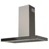 Image de Hotte décorative murale 90cm 63db 564m3/h inox/noir GHBS97IX