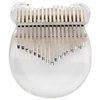 Image de Kalimba Pouce Piano Sishang 17 touches en acrylique transparent