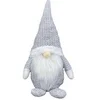 Image de Peluche Père Noël sans visage 31cm Gris