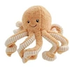 Image de Animal en peluche Poulpe 18 cm - Orange