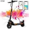 Image de Trottinette Electrique Pliable - - Pneus Solides 10 - 500W - APP - Batterie 48V 27Ah - Scooter Noir&Orange