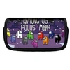 Image de Trousse à crayon Among Us Violet 21x10x7.5cm