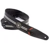 Image de Guitar Strap Race Black & Ivory Sangles et courroies