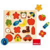 Image de Puzzle En Bois 15 Pieces Formes Silhouettes