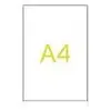 Image de PAPER - A4 (210 x 297 mm) 20 feuille(s) transparents
