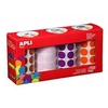 Image de Pack 4 rouleaux Gommettes XL Rond MAR/RO/MA/OR