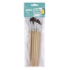 Image de Pinceaux en bois 6 unités