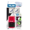 Image de Taille-crayon compact blister + 2 gommes Milán