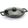 Image de BRA Efficient | Faitout Bas 32 cm, Fonte D'Aluminium, avec Antiadhésif Platiunm Plus sans PFOA, avec Couvercle en Verre et Anses en Silicone Démontables, Tous Feux Dont Induction en occasion ou reconditionné