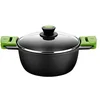 Image de BRA Prior | Faitout Haut 20 cm, Fonte D'Aluminium, avec Antiadhésif Innovations sans PFOA, avec Couvercle en Verre et Anses en Silicone Démontables, Tous Feux Dont Induction en occasion ou reconditionné