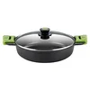 Image de BRA Prior | Faitout Bas 32 cm, Fonte D'Aluminium, avec Antiadhésif Innovations sans PFOA, avec Couvercle en Verre et Anses en Silicone Démontables, Tous Feux Dont Induction en occasion ou reconditionné