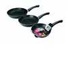 Image de Ibili 405100 lot poêles indubasic aluminium (18 cm + 22 cm + 26 cm)