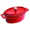 Image de IBILI - Ustensiles et accessoires de cuisine - mini cocotte ovale rouge ( 726015R-1 )