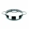 Image de 605328 PLAT ROND AVEC COUVERCLE INOX NOAH 28 CM