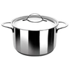 Image de 605222 noah marmite avec couvercle inox 22 cm