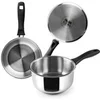 Image de Casserole inox induction 12 cm - - Argent - Inox