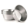Image de Set de 6 moules pastel de nata - - Argent / Métallique - Aluminium